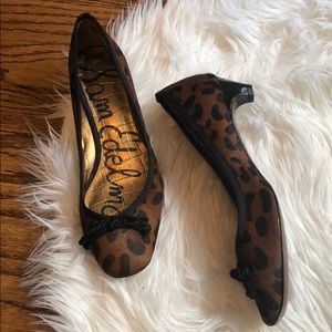 Same Edelman Leopard Kitten Heel